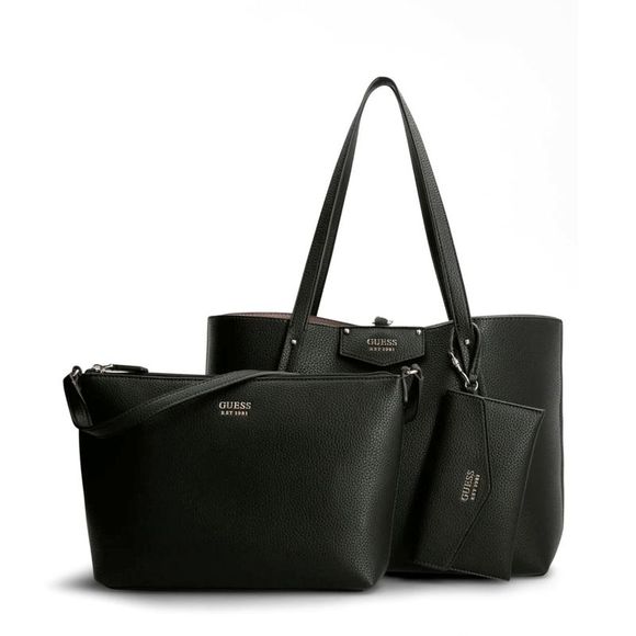 Guess Women's Black Shopping Bag - Picture 3 of 3